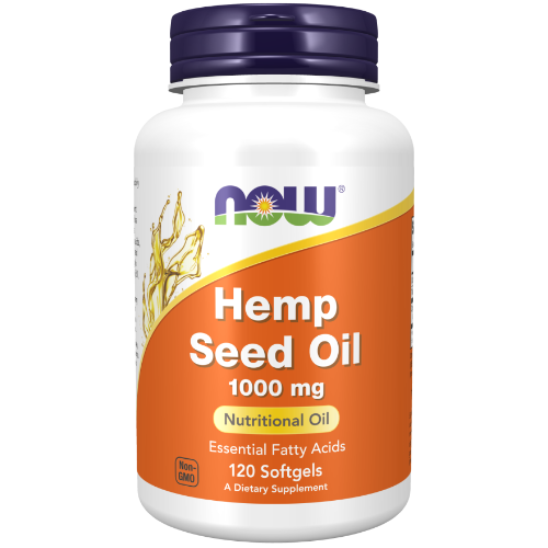 NOW Foods, Hemp Seed Oil 1000 mg Softgels