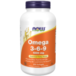 NOW Foods, Omega 3-6-9 1000 mg Softgels