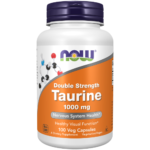 NOW Foods, Taurine, Double Strength 1000 mg Veg Capsules