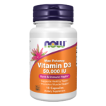 NOW Foods, Vitamin D3 50,000 IU Capsules