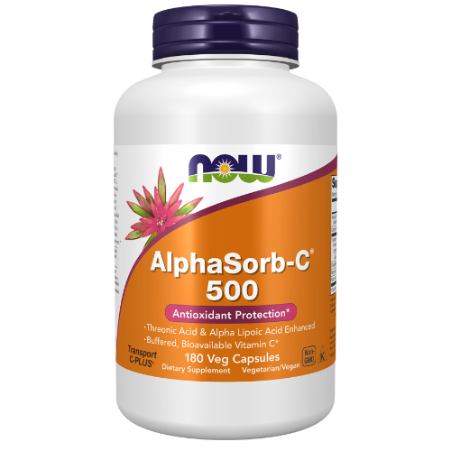 NOW Foods, AlphaSorb-C® 500 mg Veg Capsules