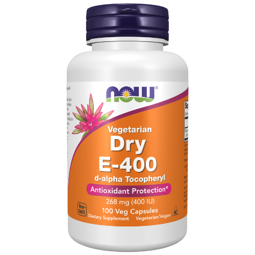 NOW Foods, Vitamin E-400 Vegetarian Dry Veg Capsules