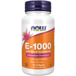 NOW Foods, Vitamin E-1000 With Mixed Tocopherols Softgels