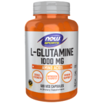 NOW Foods, L-Glutamine, Double Strength 1000 mg Veg Capsules