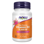 NOW Foods, Vitamin D3 5000 IU Softgels
