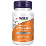 NOW Foods, L-Theanine 100 mg Chewables