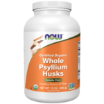 NOW Foods, Psyllium Husks Whole, Organic
