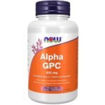 NOW Alpha GPC (Bioavailable Choline) 300mg 60vcap